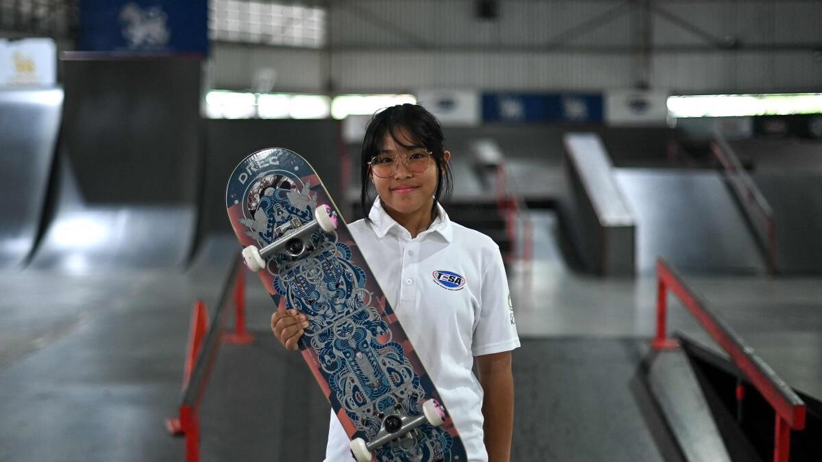 Paris 2024: Meet Vareeraya Sukasem, the 12-year-old Thai skateboarder gearing up for Olympic debut 